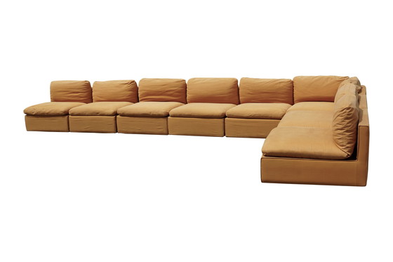 Image 1 of Zanotta Modular 8 Seat Group Corner Sofa De Pas Urbino Lomazzi