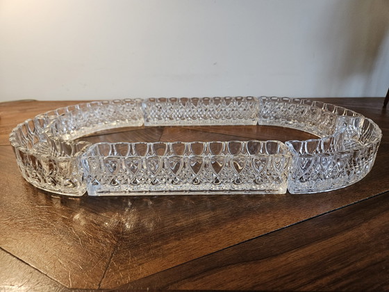 Image 1 of Val Saint Lambert Vallambert table runner crystal