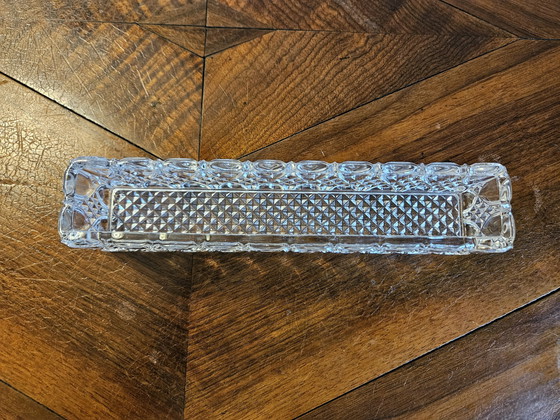 Image 1 of Val Saint Lambert Vallambert table runner crystal