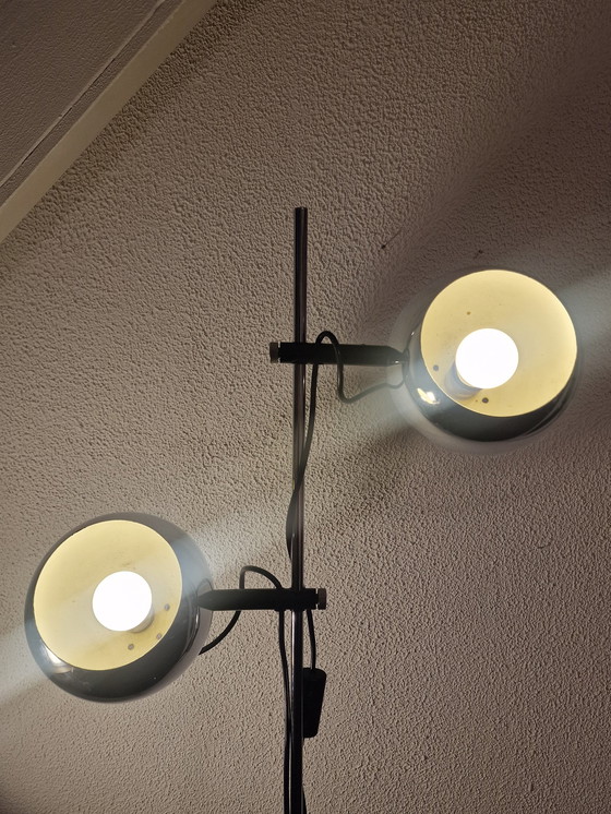 Image 1 of Vintage space age globe floor lamp