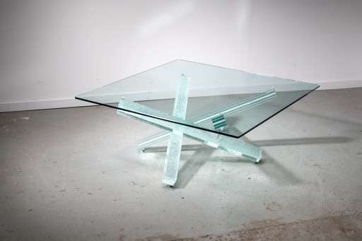 Table basse Mikado Dessinée par Maurice Barilone pour Roche Bobois