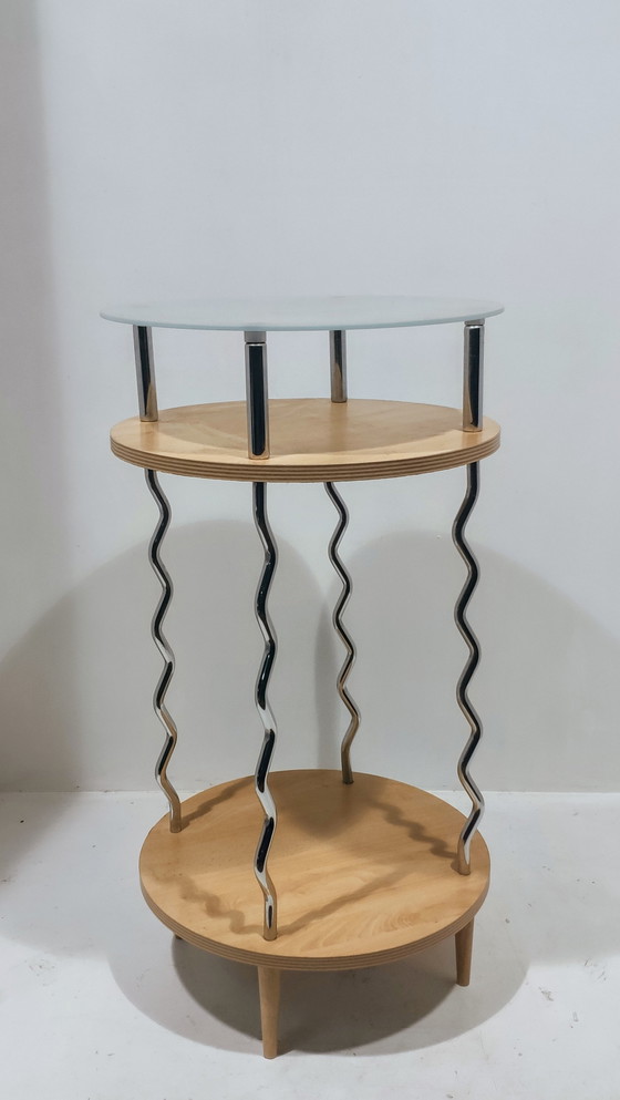 Image 1 of Postmodern/Memphis side table