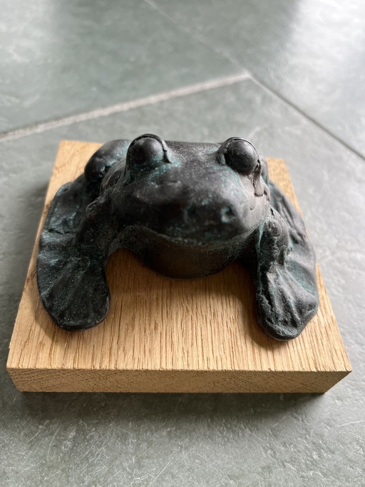 Grenouille de bronze