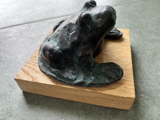 Grenouille de bronze