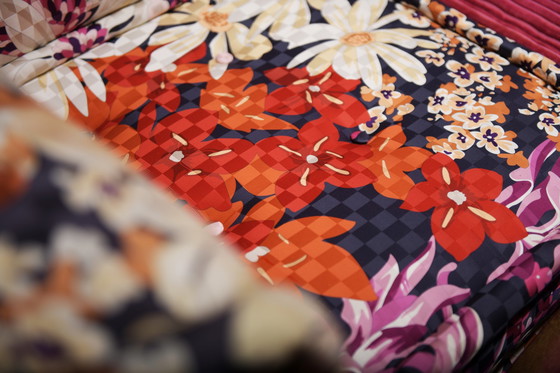 Image 1 of Stunning XXL Mah Jong 'Missoni Home' fabric  by Hans Hopfer for Roche Bobois