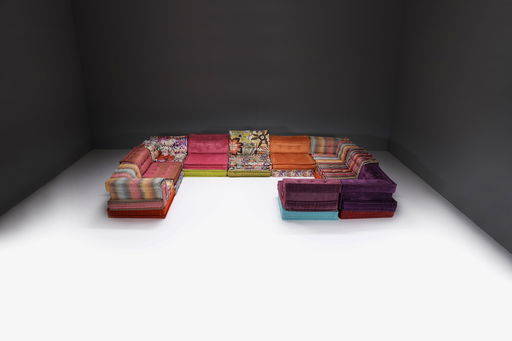 Stunning XXL Mah Jong 'Missoni Home' fabric  by Hans Hopfer for Roche Bobois