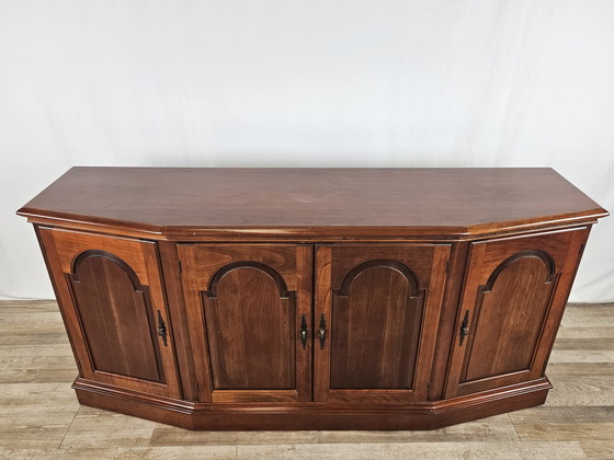 Image 1 of Fantoni Sideboard in Cherry Wood