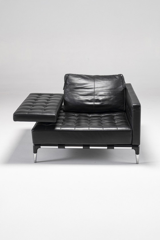 Image 1 of Cassina "Prive" Leather Set By Phillippe Starck