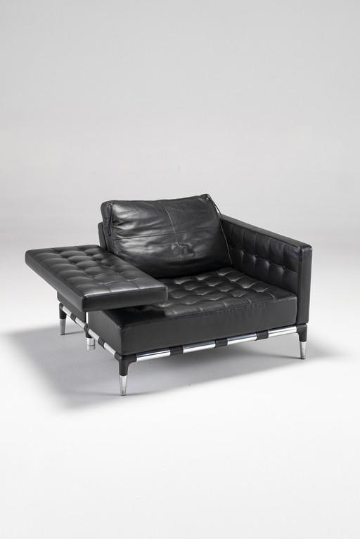 "Prive" Leather Set by Phillippe Starck for Cassina, Italy, 2010s