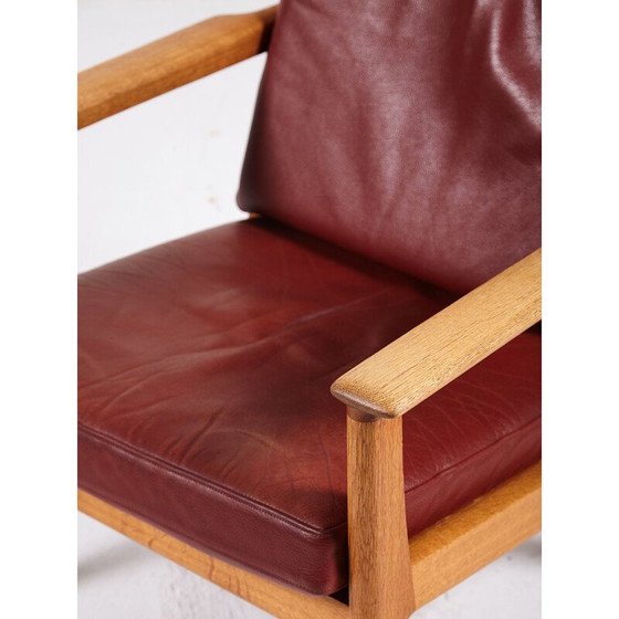 Image 1 of Vintage GE 265A High-Back Armchair by Hans J. Wegner for Getama, 1970s