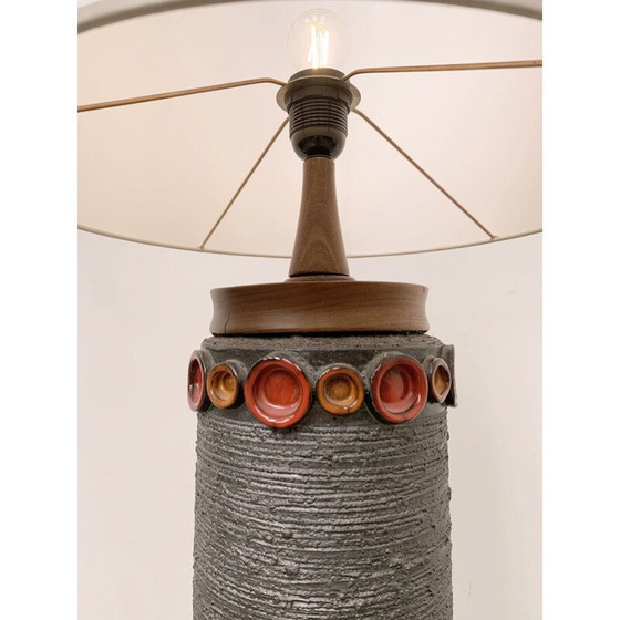 Image 1 of Vintage ceramic table lamp from Perignem, Belgium