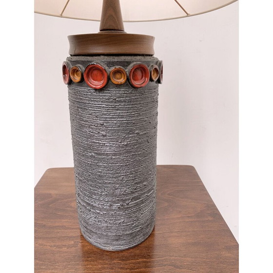 Image 1 of Vintage ceramic table lamp from Perignem, Belgium