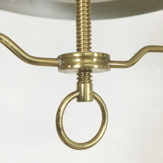 Image 1 of Lampada a sospensione turchese Lyfa danese - anni '60