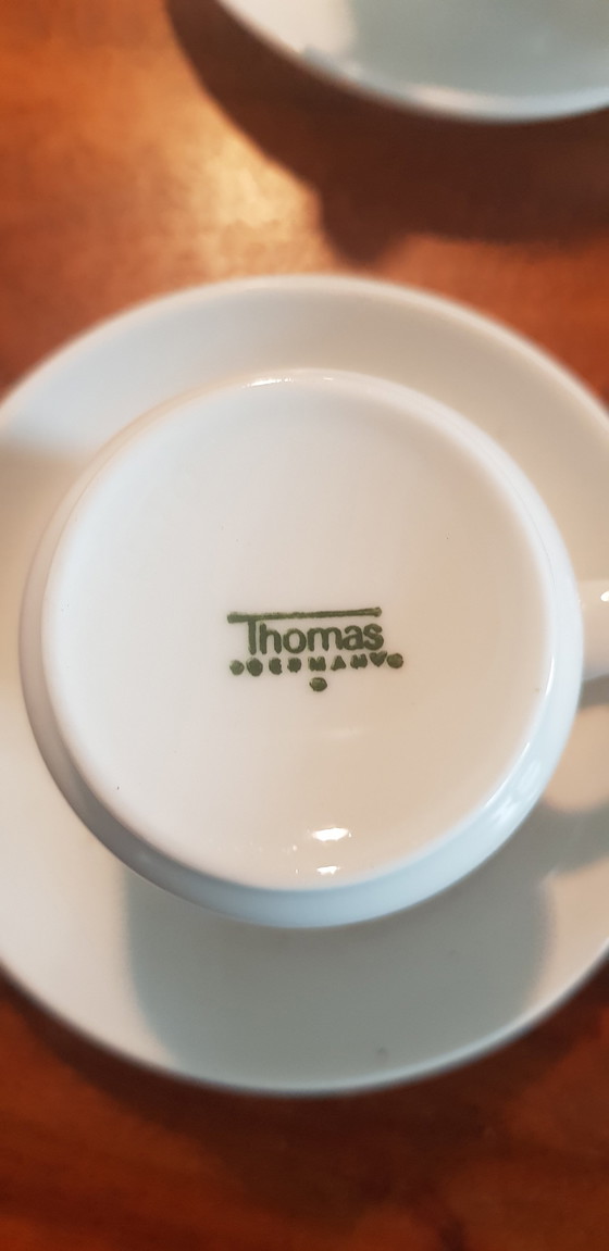 Image 1 of 6x Coffee Cups From Thomas Germany