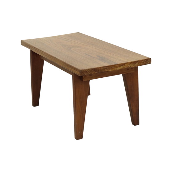 Image 1 of Solid Teak Wooden Side Table Plant Table