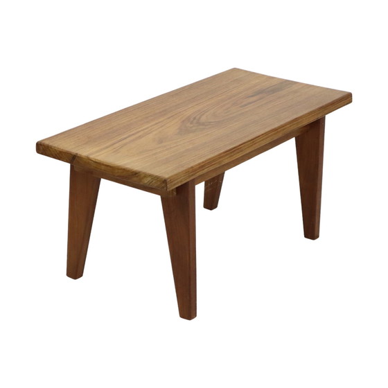 Image 1 of Solid Teak Wooden Side Table Plant Table