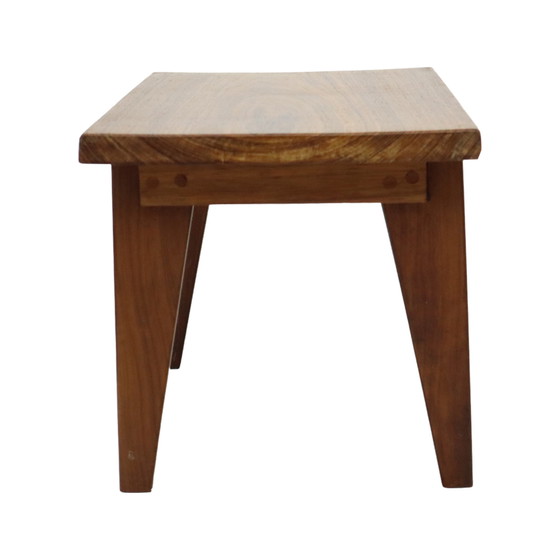 Image 1 of Solid Teak Wooden Side Table Plant Table