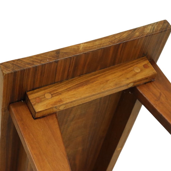 Image 1 of Solid Teak Wooden Side Table Plant Table