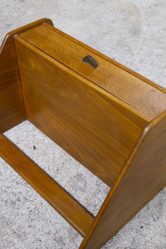 Image 1 of 2X Wall Mounted Mid Century Night Stands