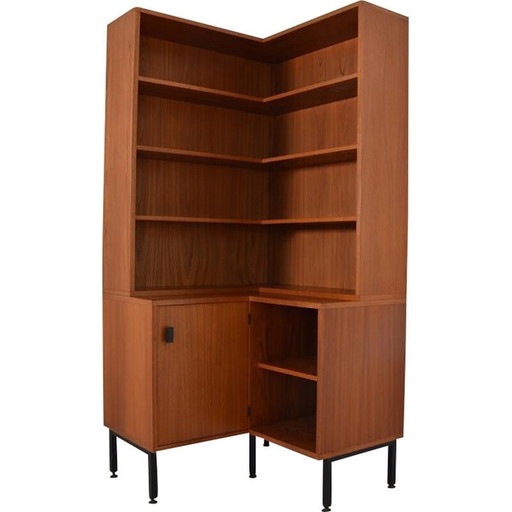 Vintage corner cabinet by Jacqueline Lecoq and Antoine Philippon, 1960