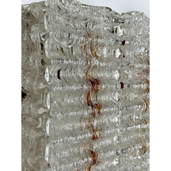 Image 1 of Set of 4 vintage Murano glass wall lamp for Poliarte, Italy 1970