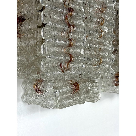 Image 1 of Set of 4 vintage Murano glass wall lamp for Poliarte, Italy 1970