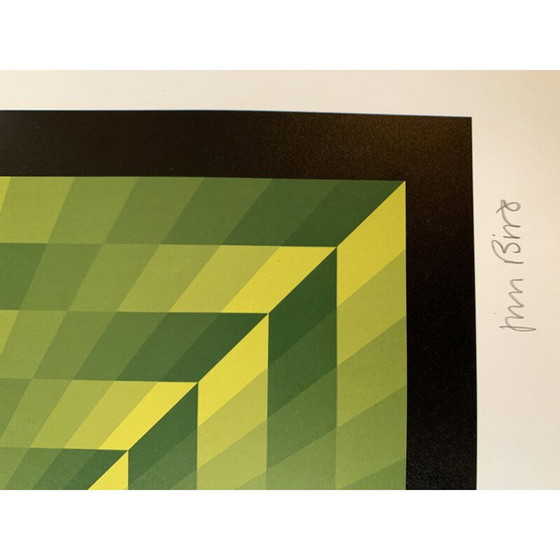 Image 1 of Vintage photolithograph by Jim Bird, 1972