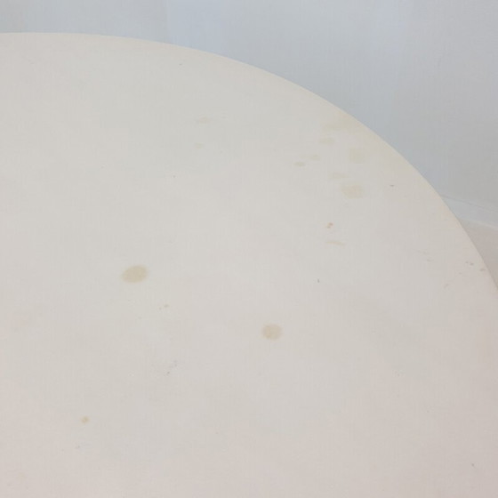 Image 1 of Vintage round marble dining table, Italy 1980s