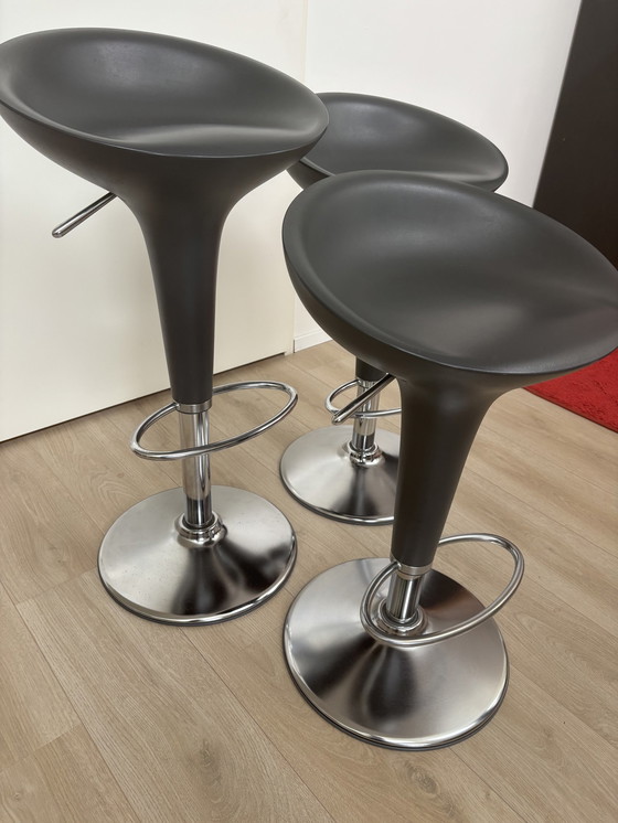 Image 1 of 3x Magis Bomba Stefano Giovannini Bar Stools