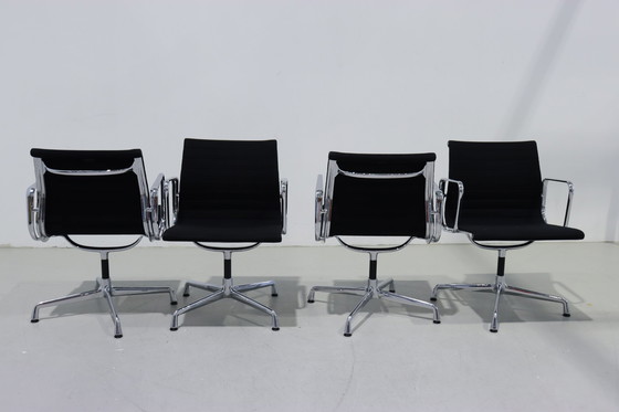 Image 1 of 4x Charles Eames Vitra EA 108 conference chair