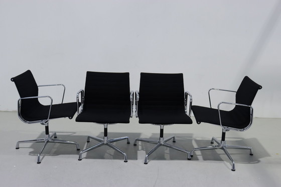 Image 1 of 4x Charles Eames Vitra EA 108 conference chair