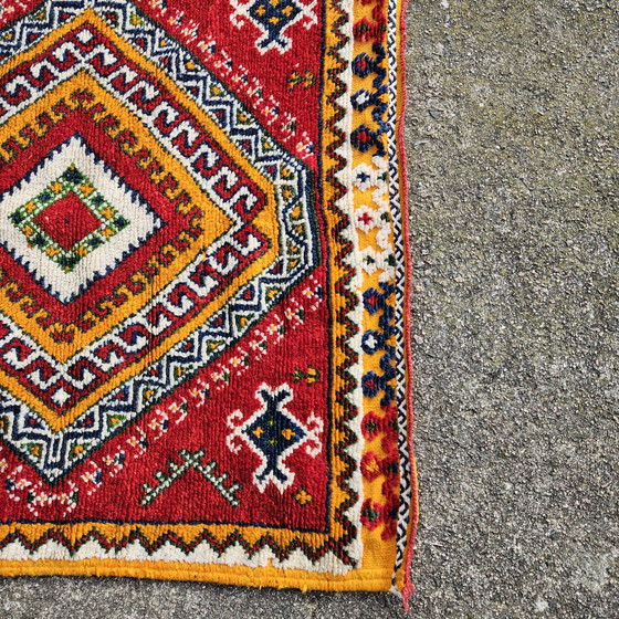 Image 1 of Tappeto Kilim vintage intrecciato a mano - Kilim di lana turca - Passatoia per tappeti - Anni '70