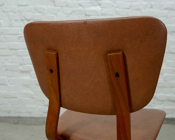 Image 1 of 2 Dutch Design Teak Dining Chairs