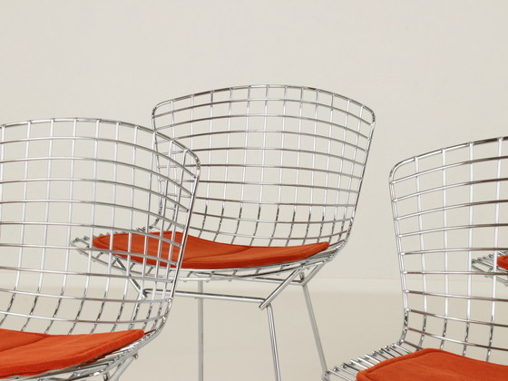 Image 1 of Dining Chairs Model 420C By Harry Bertoia For Knoll, Us, 1960S