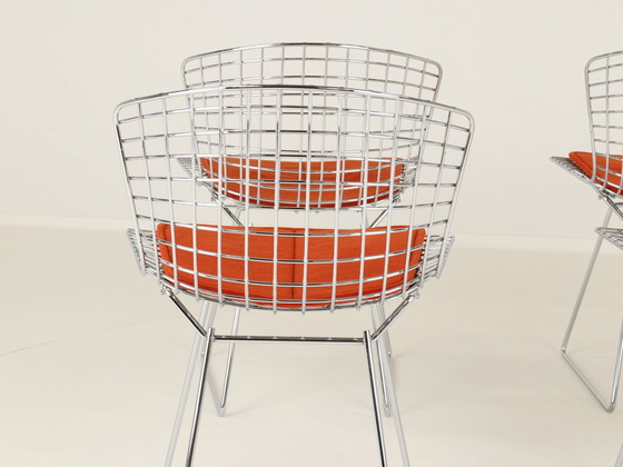 Image 1 of Dining Chairs Model 420C By Harry Bertoia For Knoll, Us, 1960S