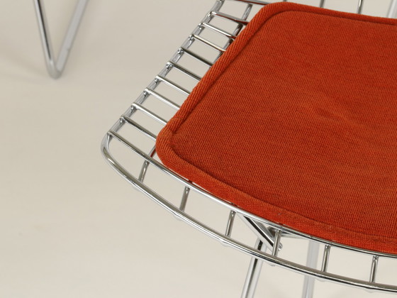 Image 1 of Dining Chairs Model 420C By Harry Bertoia For Knoll, Us, 1960S