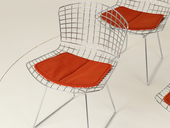 Image 1 of Dining Chairs Model 420C By Harry Bertoia For Knoll, Us, 1960S