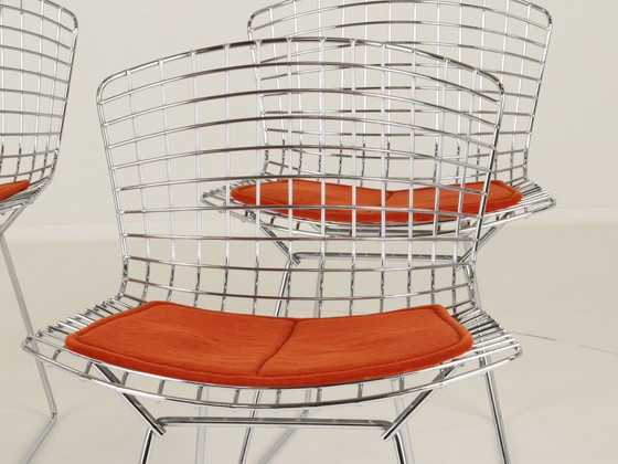 Image 1 of Dining Chairs Model 420C By Harry Bertoia For Knoll, Us, 1960S