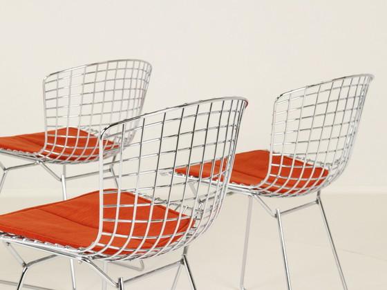 Image 1 of Dining Chairs Model 420C By Harry Bertoia For Knoll, Us, 1960S