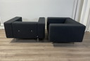 2x Moooi bottoni armchairs