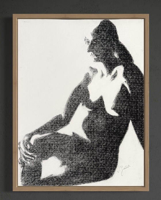 Image 1 of Ignace Guisset 1920-2000 Very Fine Quality Drawing