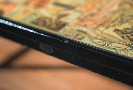 Image 1 of Vintage Breakfast Tray With Folding Legs – 1980S/1990S Functional And Stylish Design