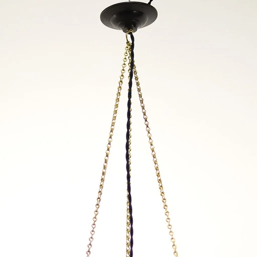 Art Deco Pendant Lamp / Scale Lamp