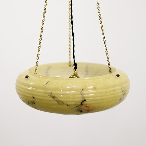 Art Deco Pendant Lamp / Scale Lamp