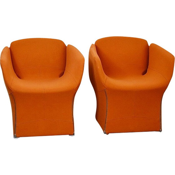 Image 1 of Pair of vintage armchairs Bloomy by Patricia Urquiola for Moroso, 2000s