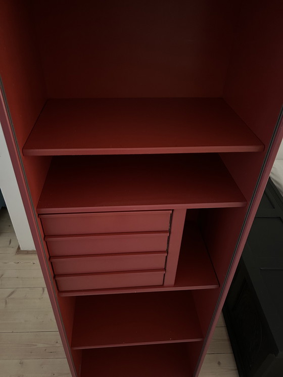 Image 1 of Pastoe Amsterdammer tambour door cabinet with drawers