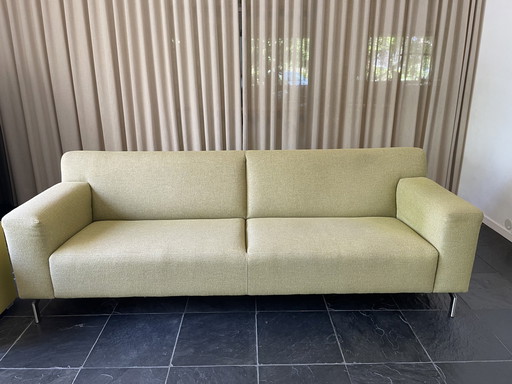 Enzo Luca 3-seater sofa light green