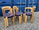 4x Bruno Rey, Sedia, Kusch &amp; Co, Bicolore