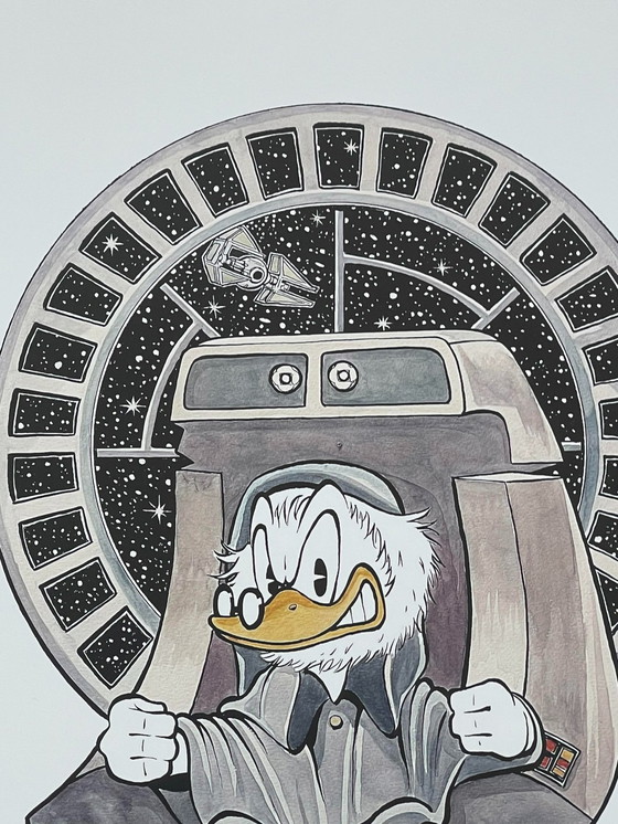 Image 1 of Lámina de Disney Star Wars 'Emperador Glompatine', firmada y numerada