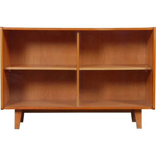 Vintage chest of drawers model U-452 in oak by Jiri Jiroutek for Interier Praha, Czechoslovakia 1960